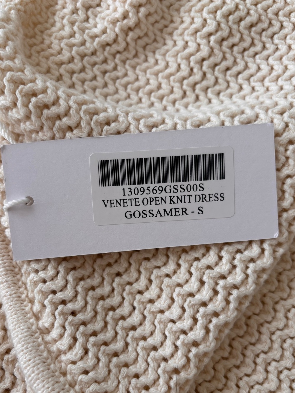 Reformation - Venete Open Knit Dress NWT!! - Picture 4 of 4